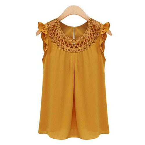 Vintage Chiffon Top