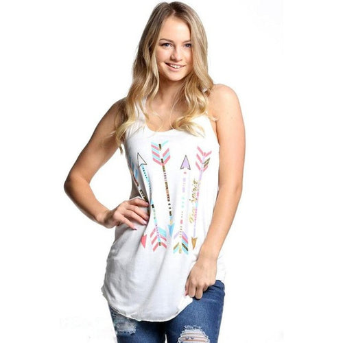 Boho Arrow Tank