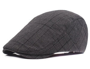 Men's Plain Flat Cap