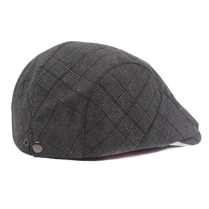 Men's Plain Flat Cap