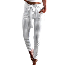 Load image into Gallery viewer, High Waisted Striped Pants