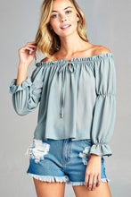 Load image into Gallery viewer, Boho Ruffle Top