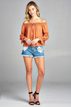 Load image into Gallery viewer, Boho Ruffle Top