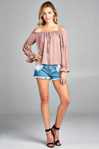 Boho Ruffle Top