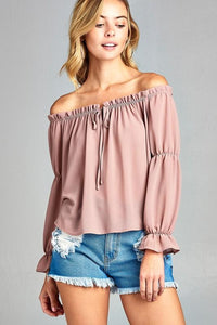 Boho Ruffle Top