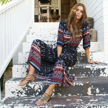 Load image into Gallery viewer, Tansy Boho Tunic Dress