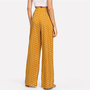 Ginger Polka Dot Pants