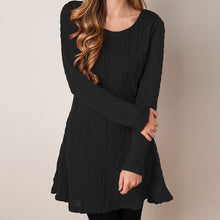 Load image into Gallery viewer, Autumn Boho Sweater Dress