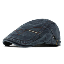 Load image into Gallery viewer, Men&#39;s Vintage Wash Flat Cap