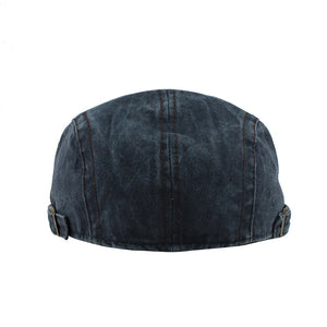 Men's Vintage Wash Flat Cap